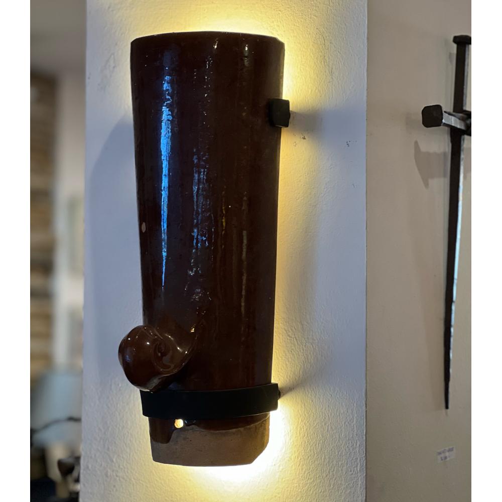 strecha stena lampa osvetlenie atmosfericke svetlo vintage stare vinne pivnice stena osvetlenie mediteran klasicke rustikalne antik lampy hlinene lampa lameridiana dekoracie.jpg